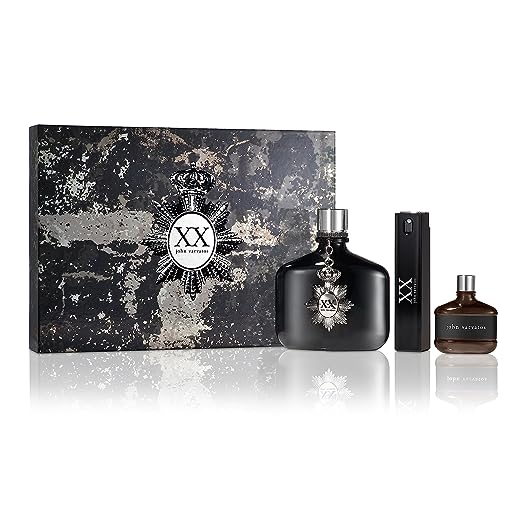 JOHN VARVATOS XX BLACK GIFT SET (3PCS)